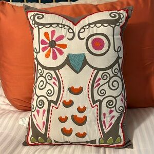 Pottery Barb Kids Owl Pillow